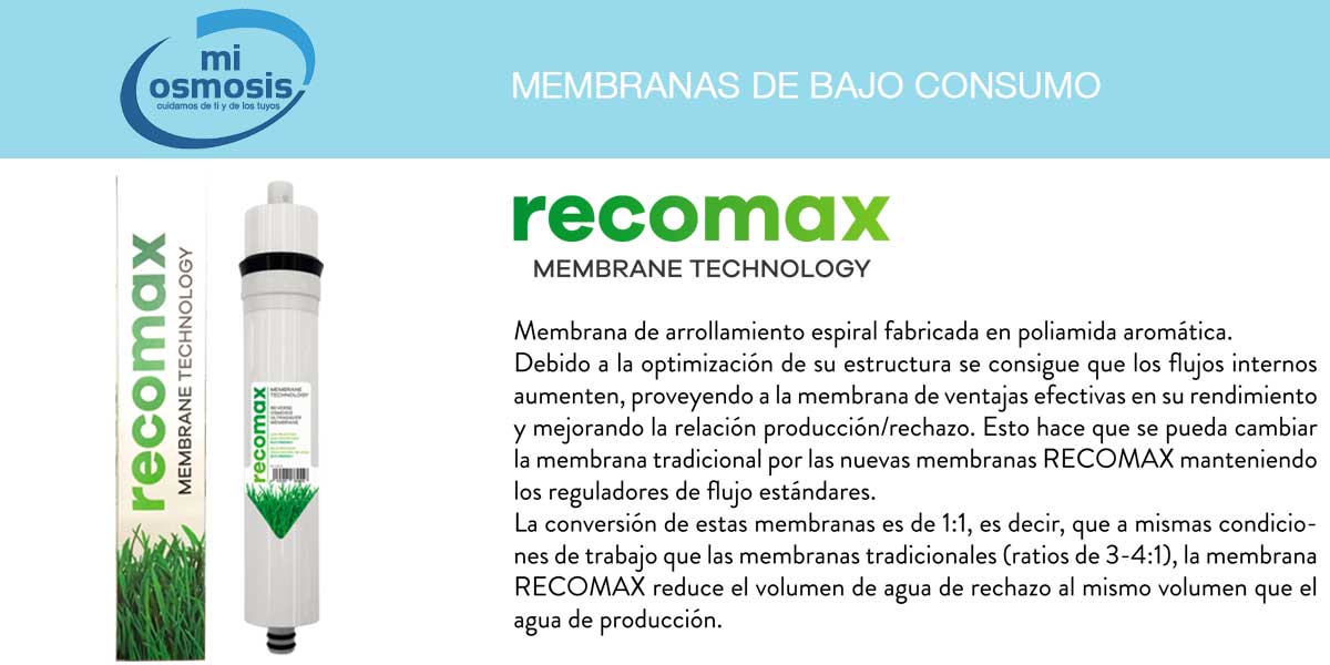 descripción membrana recomax